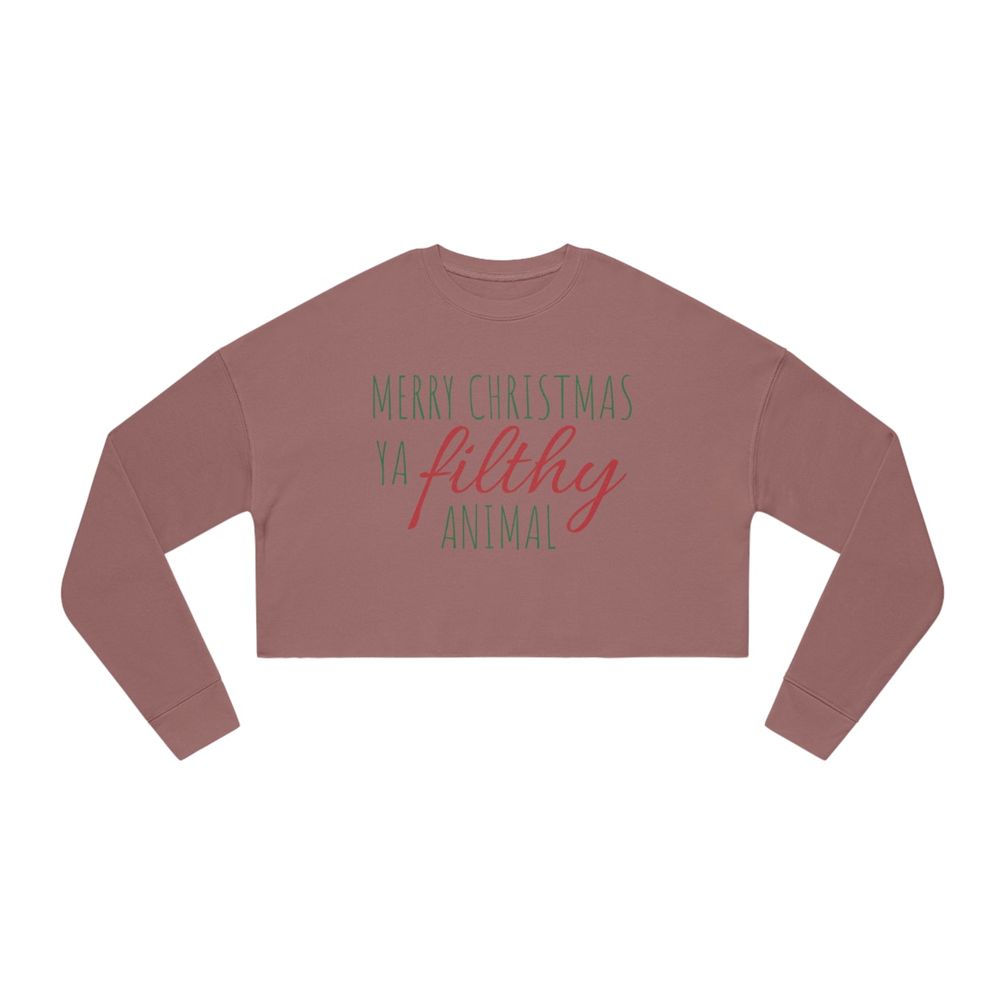 Filthy Animal - Women's Cropped Sweatshirt