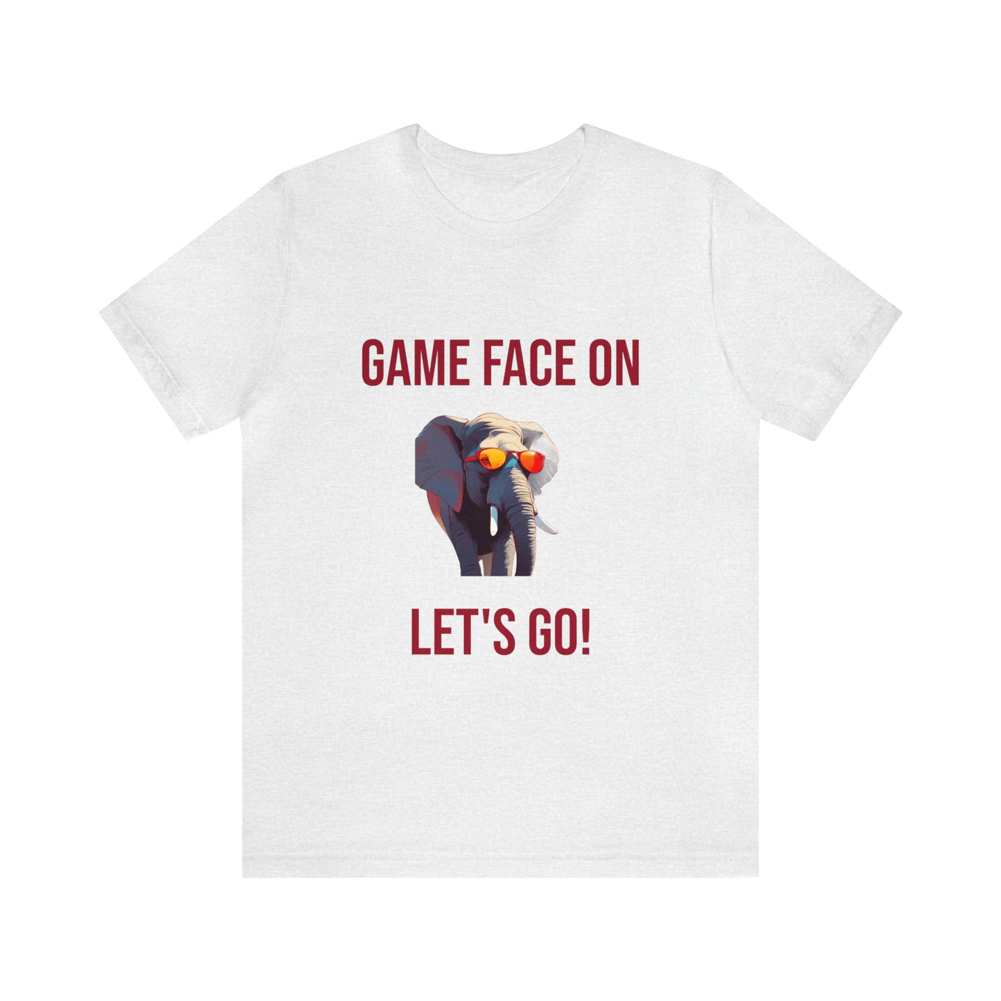 Alabama - Game Face On - Unisex Jersey Short Sleeve Tee