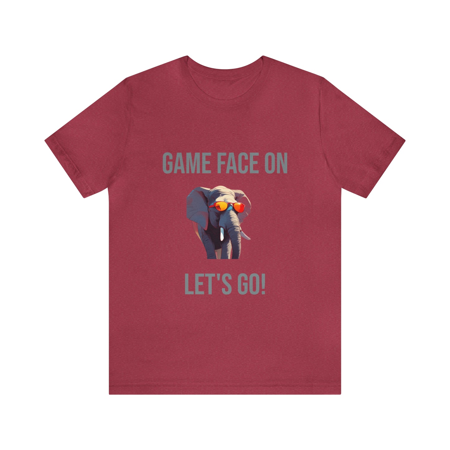 Alabama - Game Face On - Unisex Jersey Short Sleeve Tee