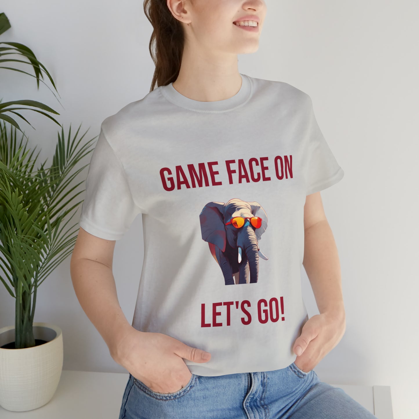 Alabama - Game Face On - Unisex Jersey Short Sleeve Tee