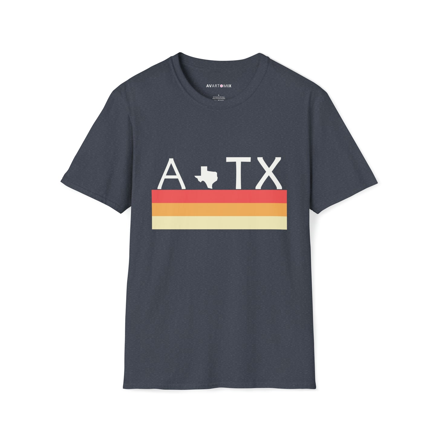 Austin - ATX Retro - Unisex Softstyle T-Shirt