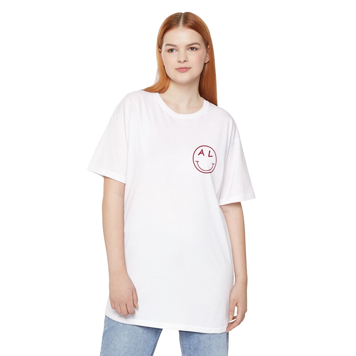 Alabama - Smiley Face - Unisex Long Body Urban Tee