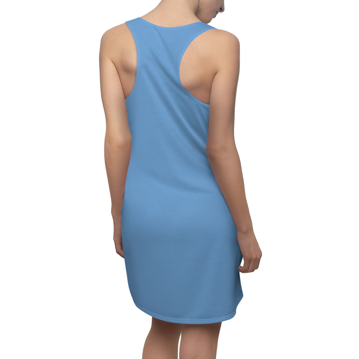 Austin - ACL - Women's Cut & Sew Racerback Dress Light Blue