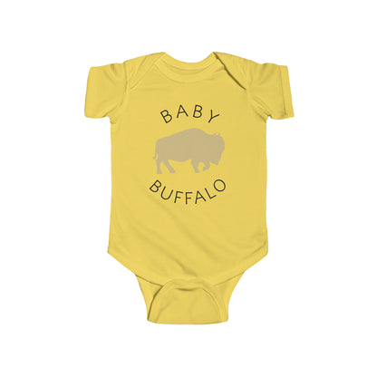 Colorado - Baby Buffalo - Infant Fine Jersey Bodysuit