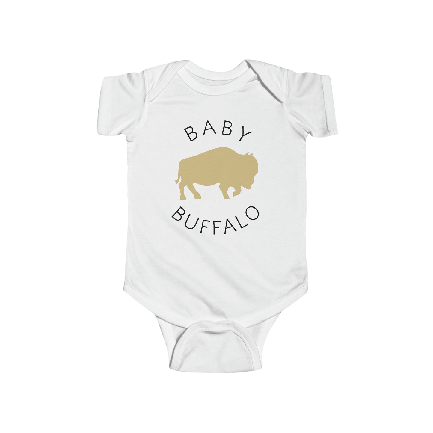 Colorado - Baby Buffalo - Infant Fine Jersey Bodysuit