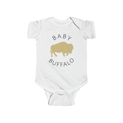 Colorado - Baby Buffalo - Infant Fine Jersey Bodysuit