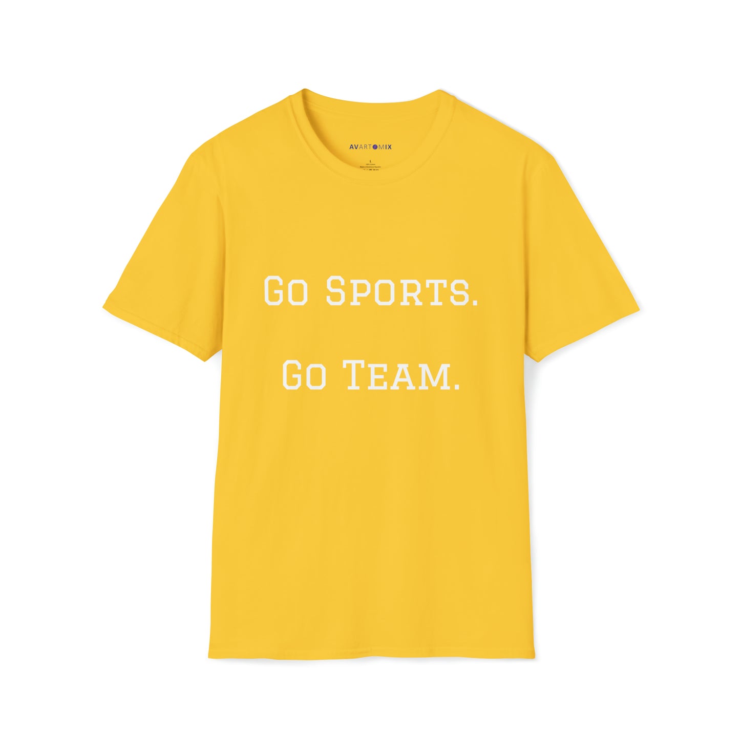 Go Sports Go Team - Unisex Softstyle T-Shirt