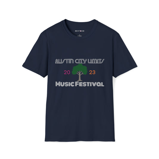 Austin - ACL - Tree - Unisex Softstyle T-Shirt