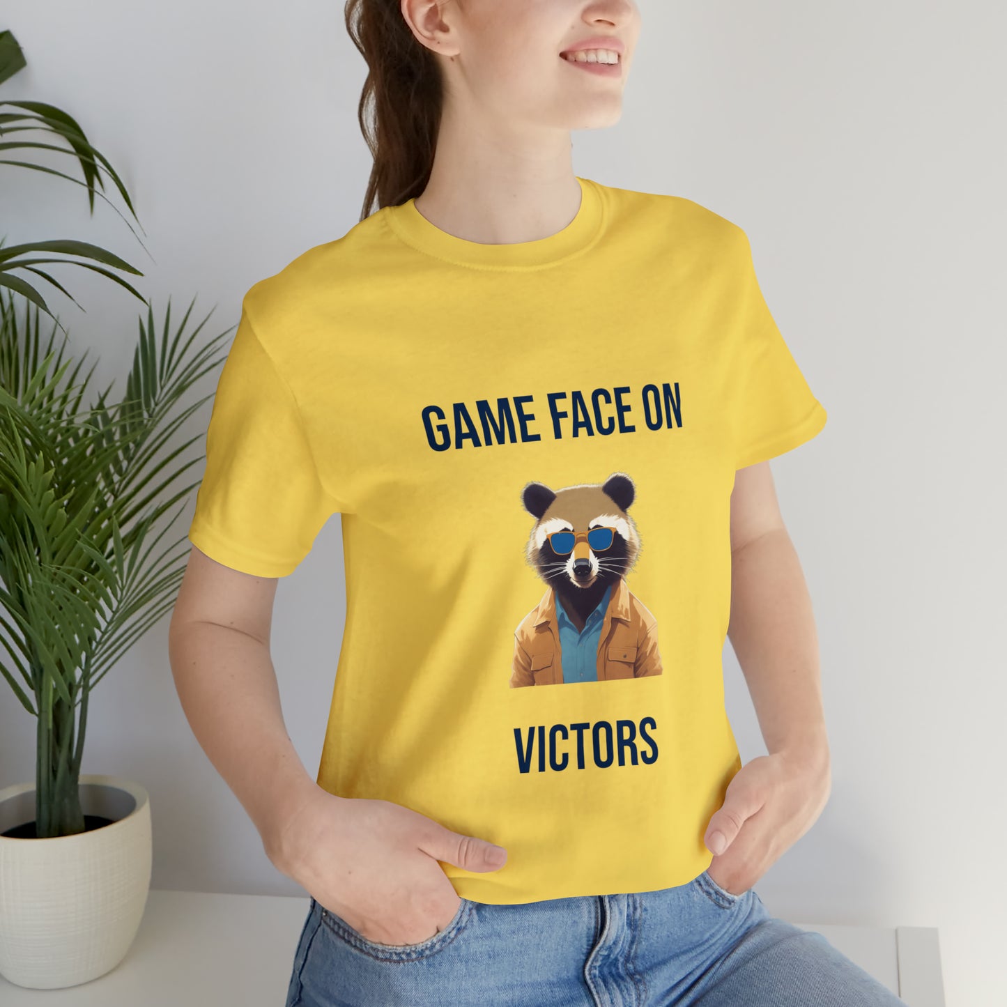 Michigan - Game Face On - Unisex Jersey Short Sleeve Tee