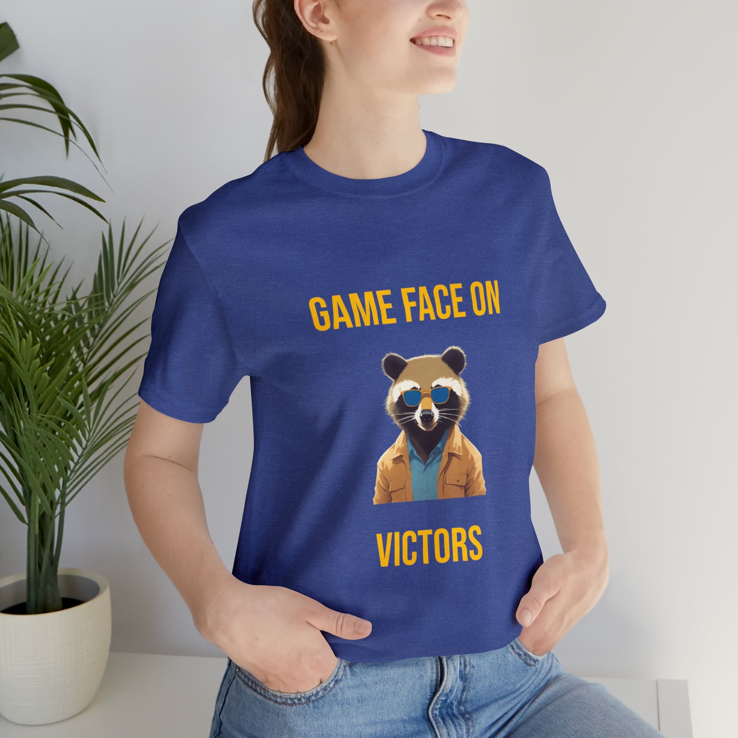 Michigan - Game Face On - Unisex Jersey Short Sleeve Tee