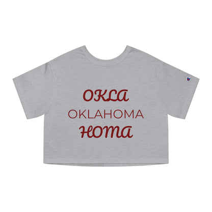 Oklahoma - Women's Heritage Cropped T-Shirt