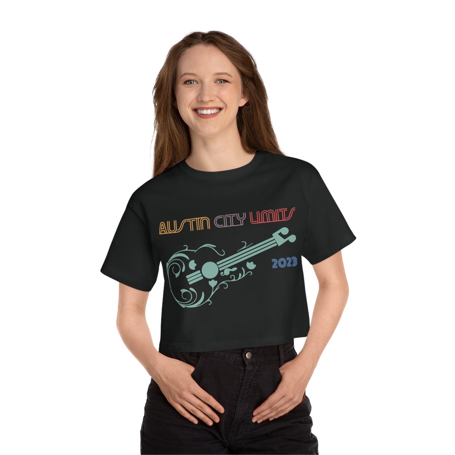 Austin - ACL - Champion Women's Heritage Cropped T-Shirt