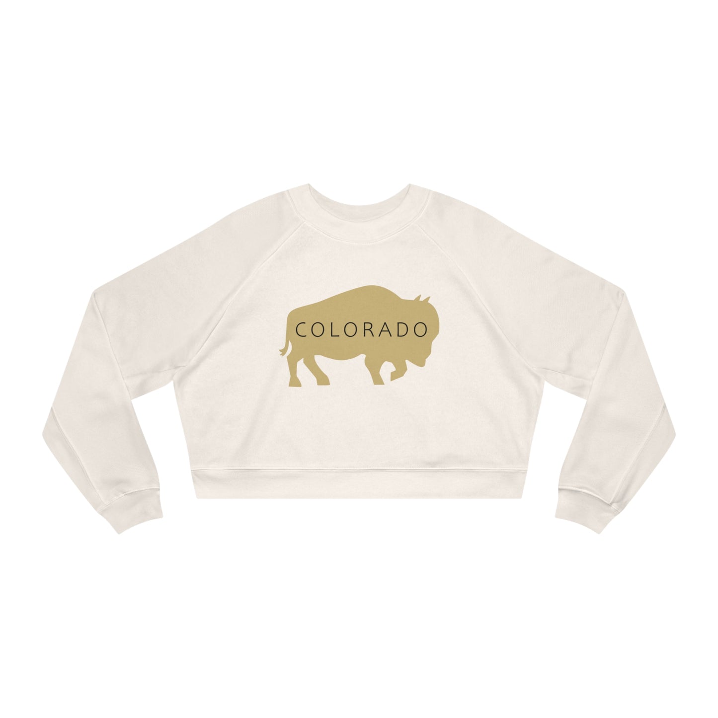 Colorado - Women's Cropped Fleece Pullover