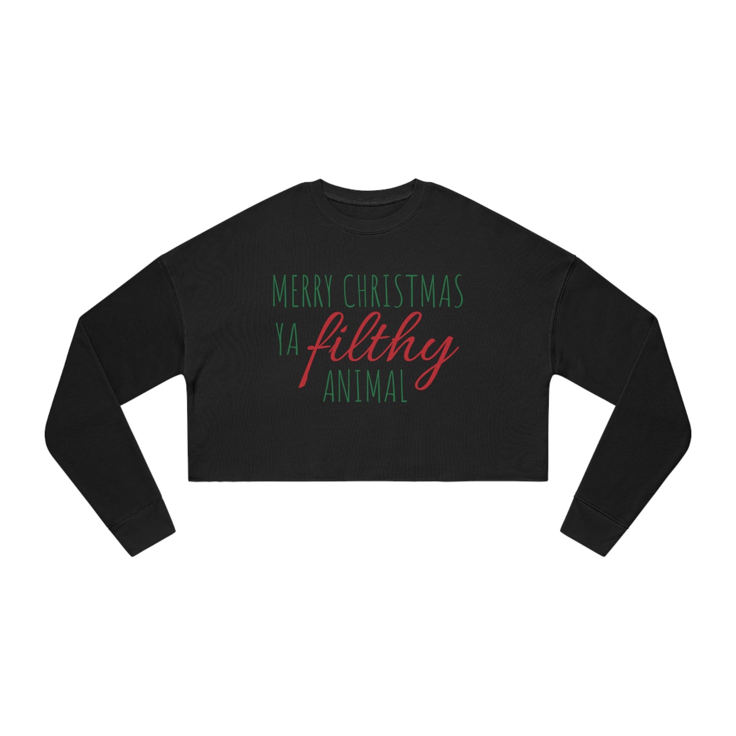 Filthy Animal - Women's Cropped Sweatshirt