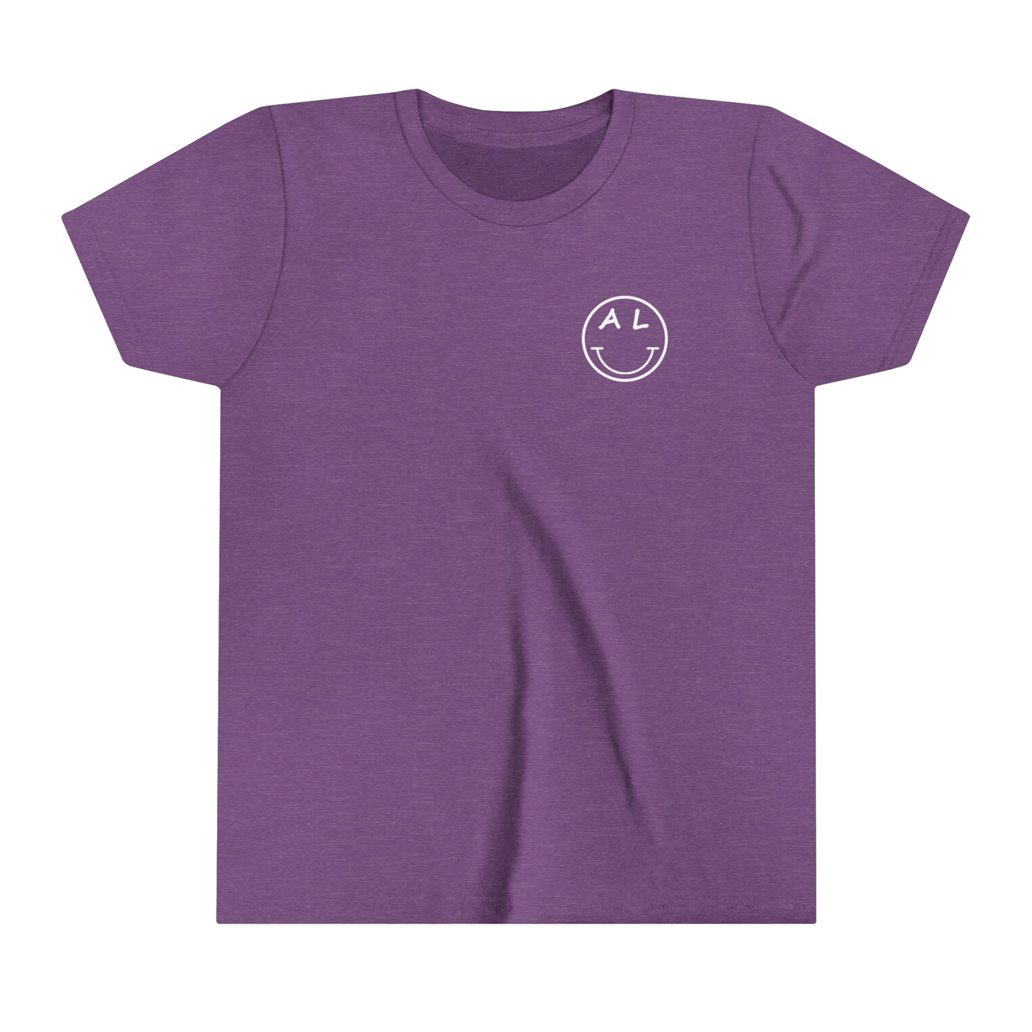 Alabama - Smiley Face - Youth Short Sleeve Tee