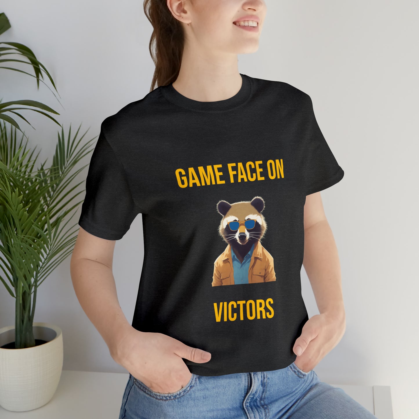 Michigan - Game Face On - Unisex Jersey Short Sleeve Tee