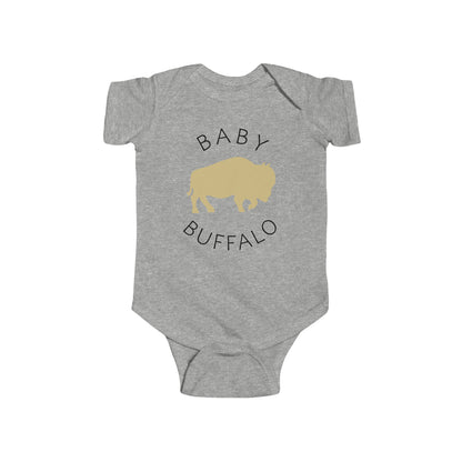 Colorado - Baby Buffalo - Infant Fine Jersey Bodysuit