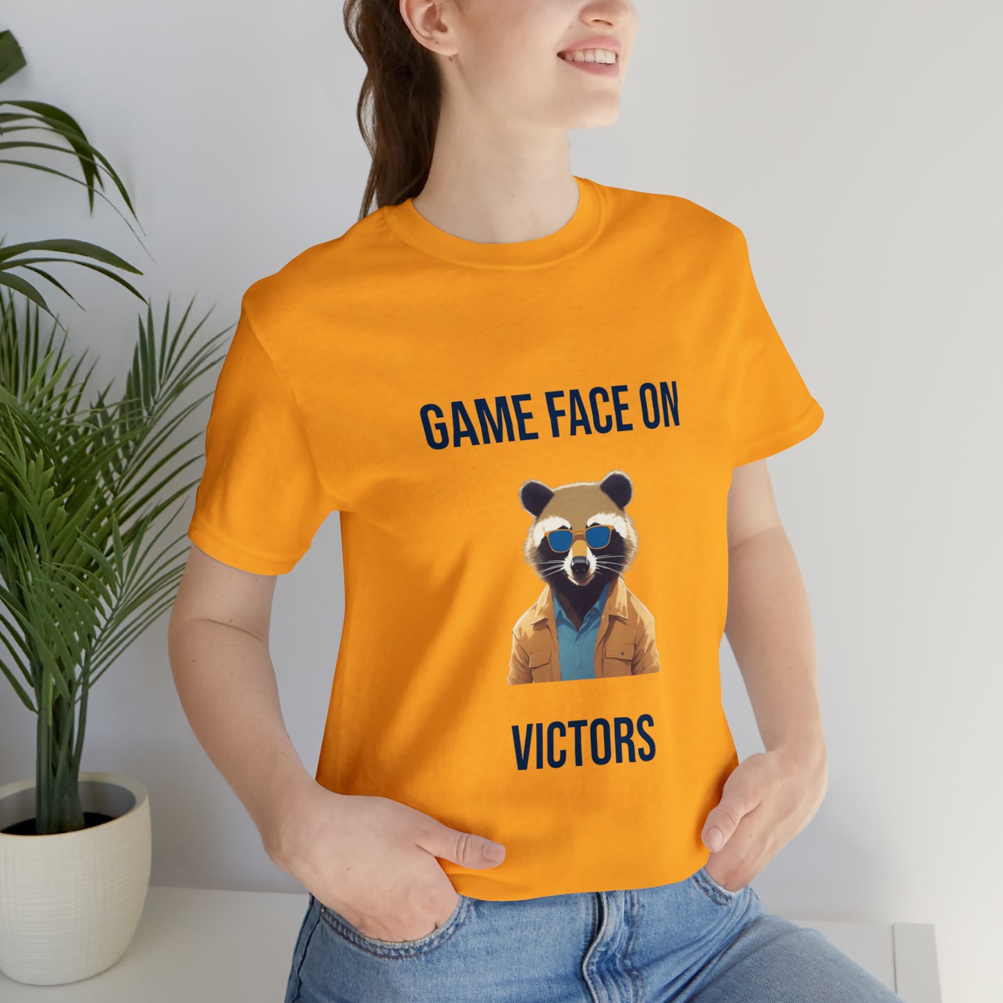 Michigan - Game Face On - Unisex Jersey Short Sleeve Tee