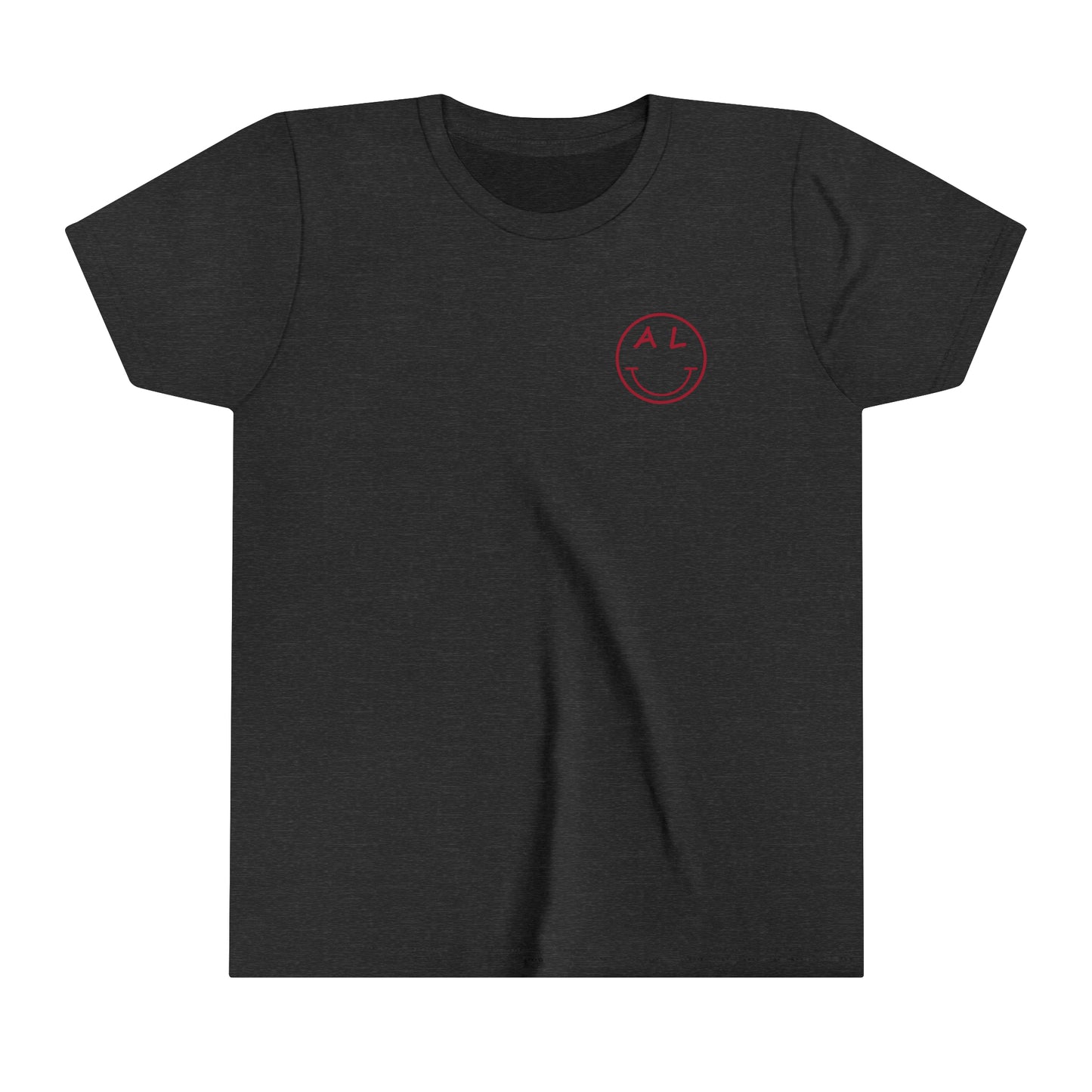 Alabama - Smiley Face - Youth Short Sleeve Tee