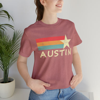 Austin - ACL Retro - Unisex Jersey Short Sleeve Tee