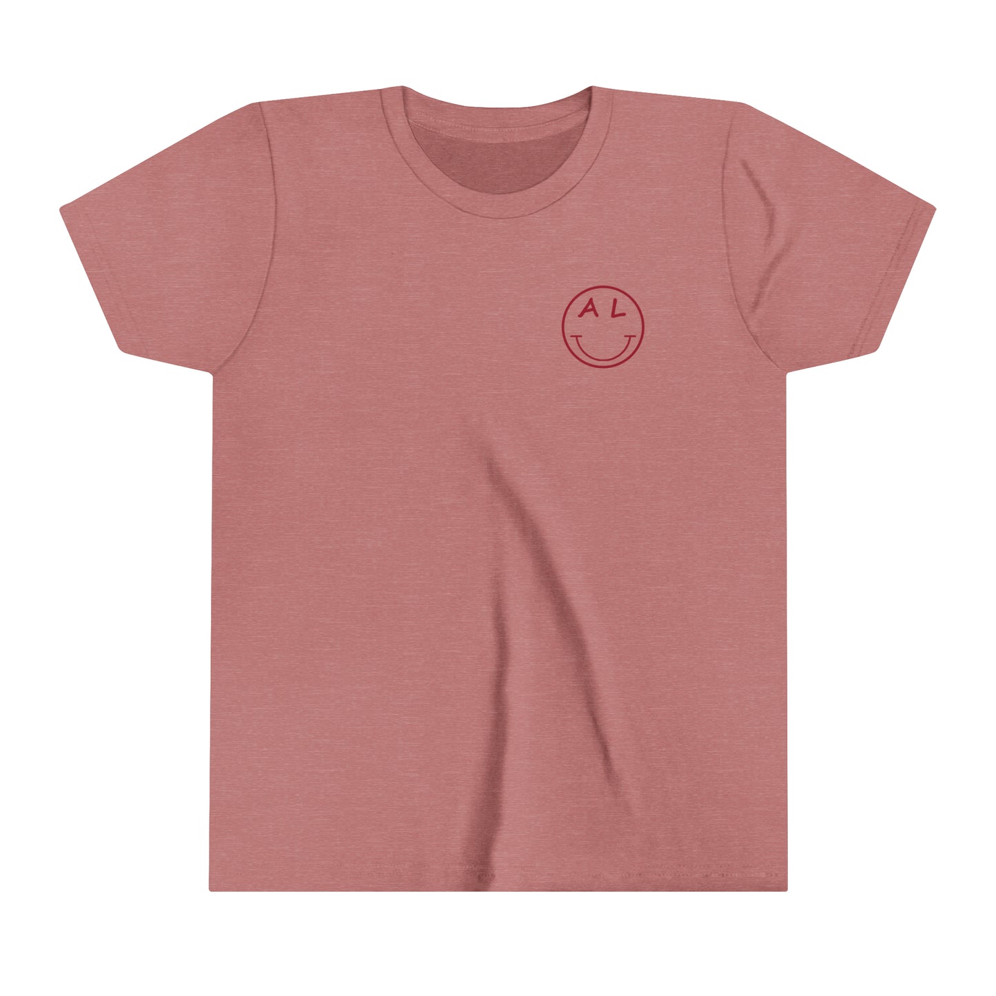 Alabama - Smiley Face - Youth Short Sleeve Tee