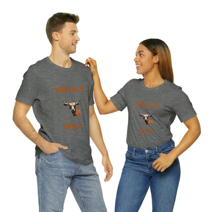 Texas - Game Face On - Unisex Jersey Short Sleeve Tee