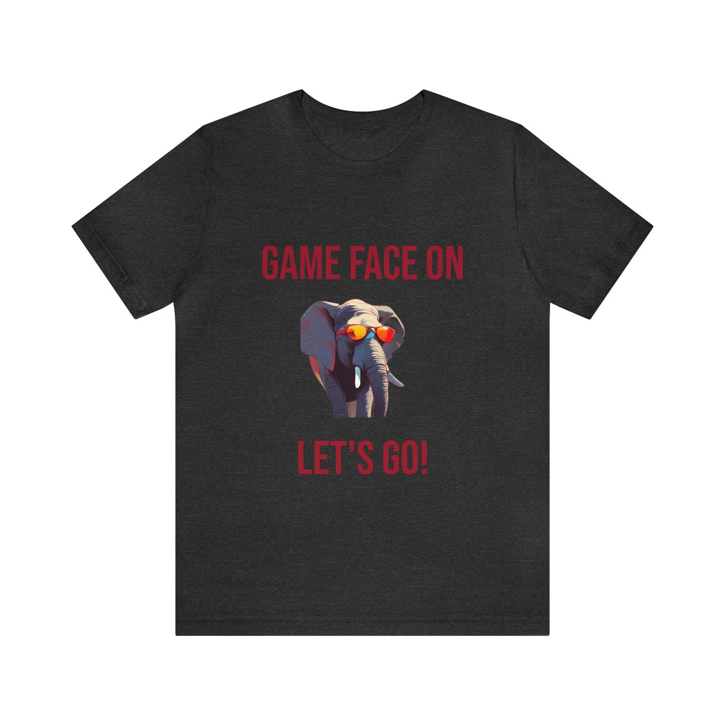 Alabama - Game Face On - Unisex Jersey Short Sleeve Tee