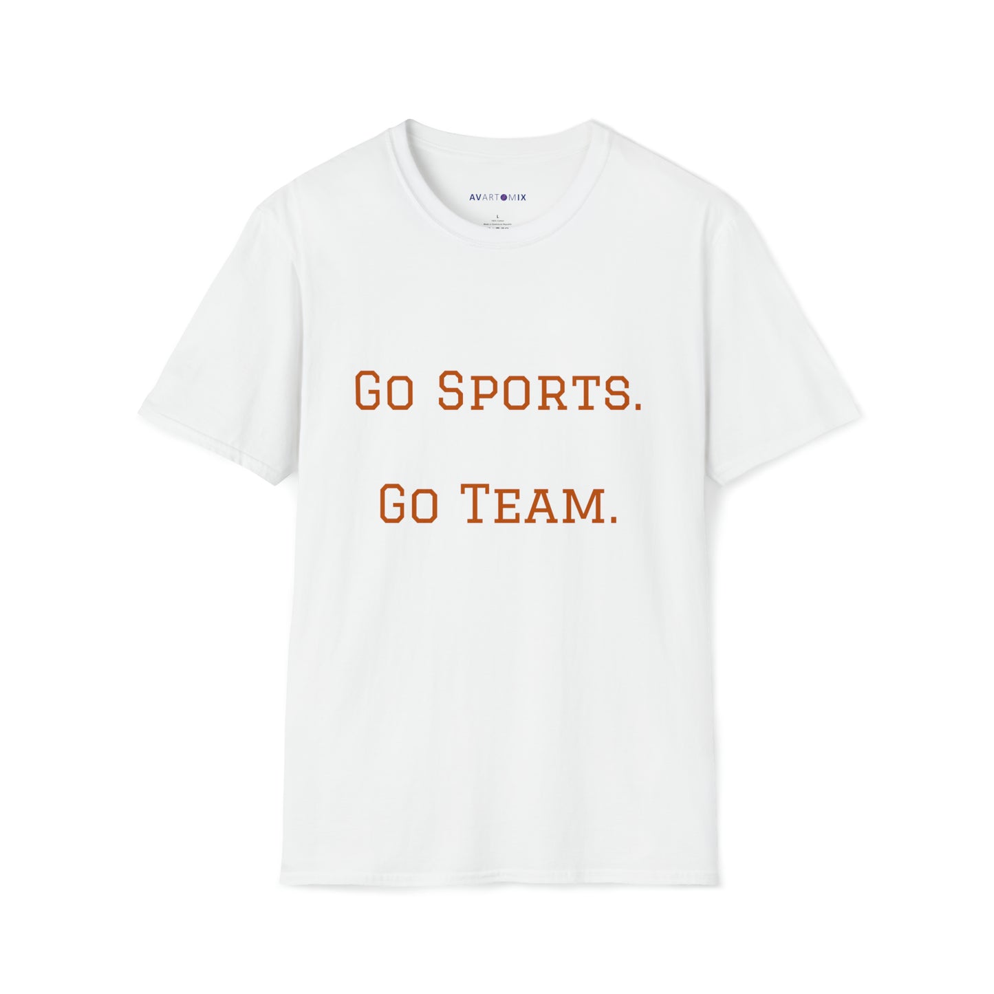 Go Sports Go Team - Unisex Softstyle T-Shirt