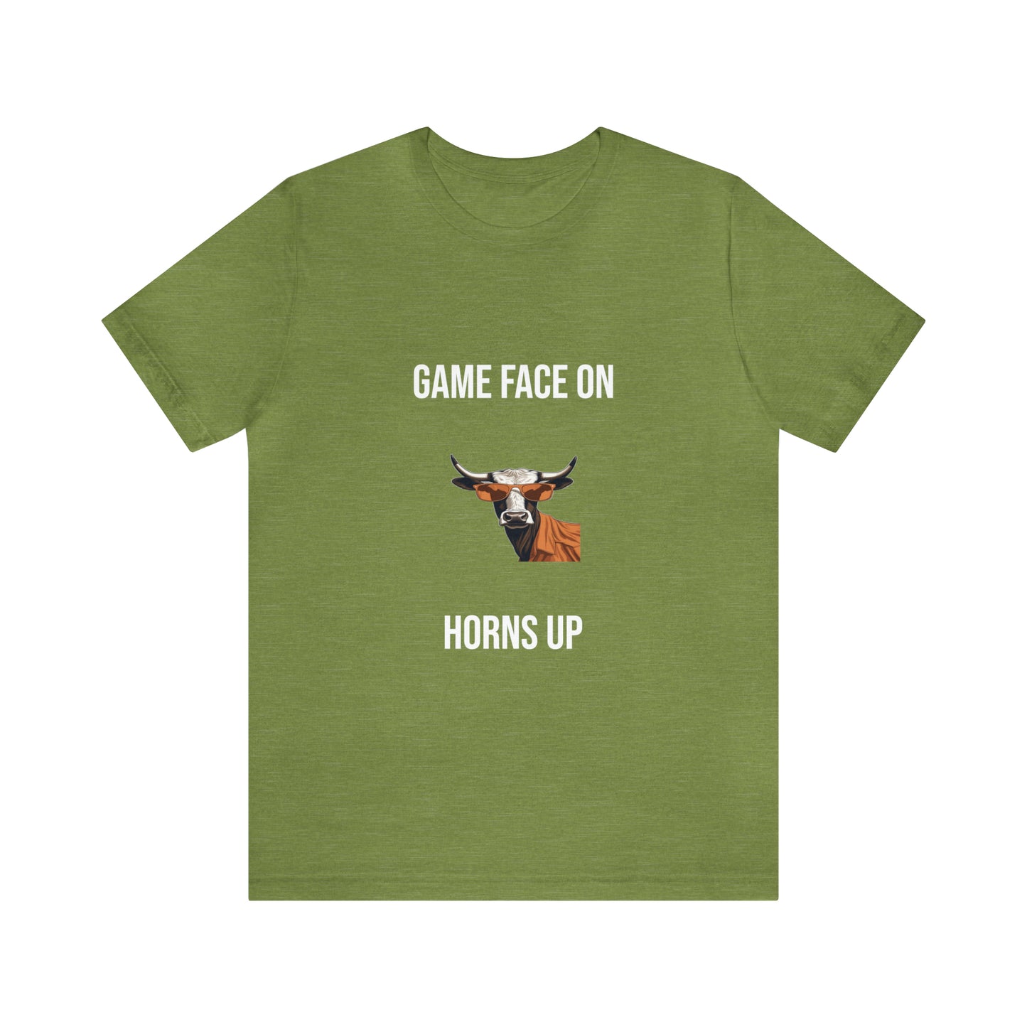 Texas - Game Face On - Unisex Jersey Short Sleeve Tee