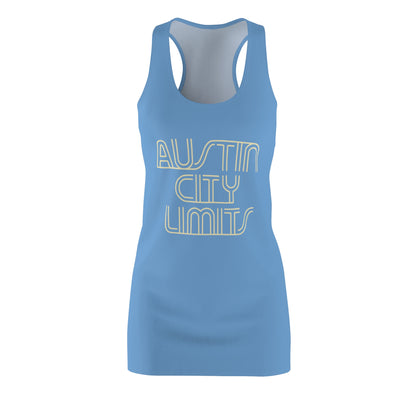 Austin - ACL - Women's Cut & Sew Racerback Dress Light Blue