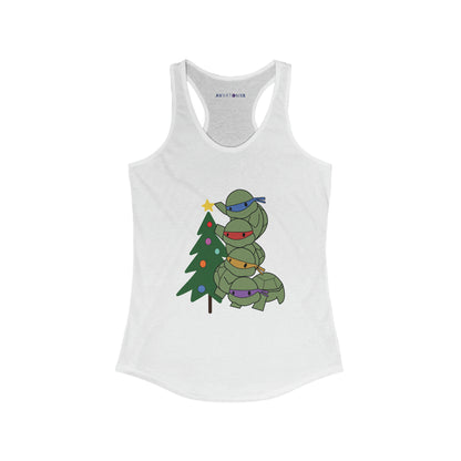 Turtles and Tree - Women's Ideal Racerback Tank