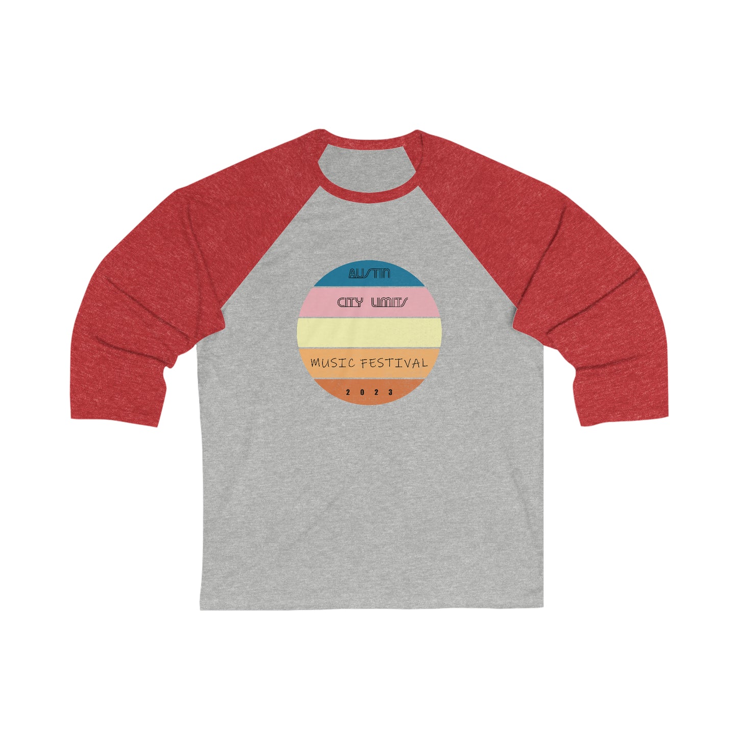 Austin - ACL - Unisex 3\4 Sleeve Baseball Tee