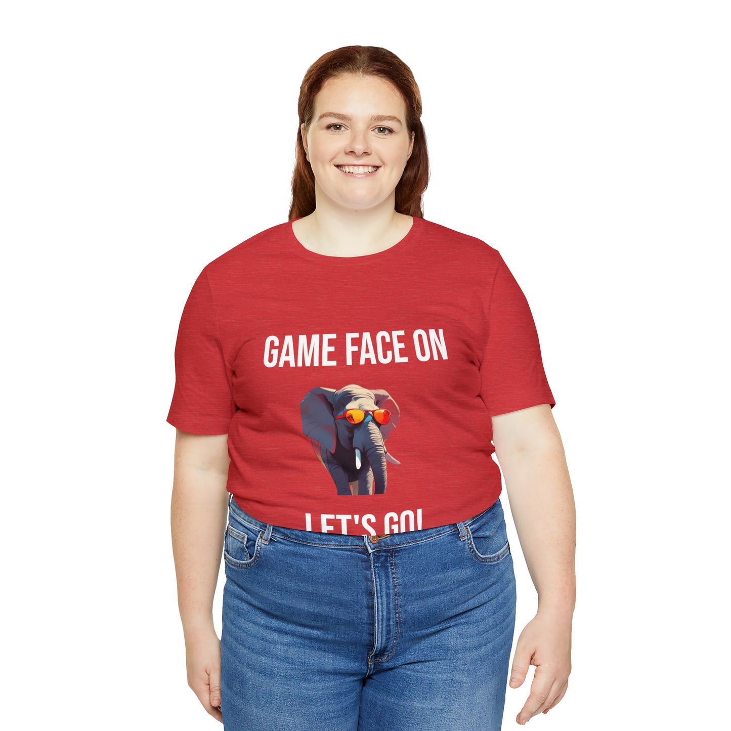 Alabama - Game Face On - Unisex Jersey Short Sleeve Tee