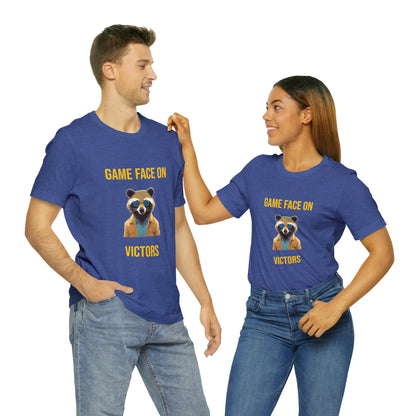 Michigan - Game Face On - Unisex Jersey Short Sleeve Tee