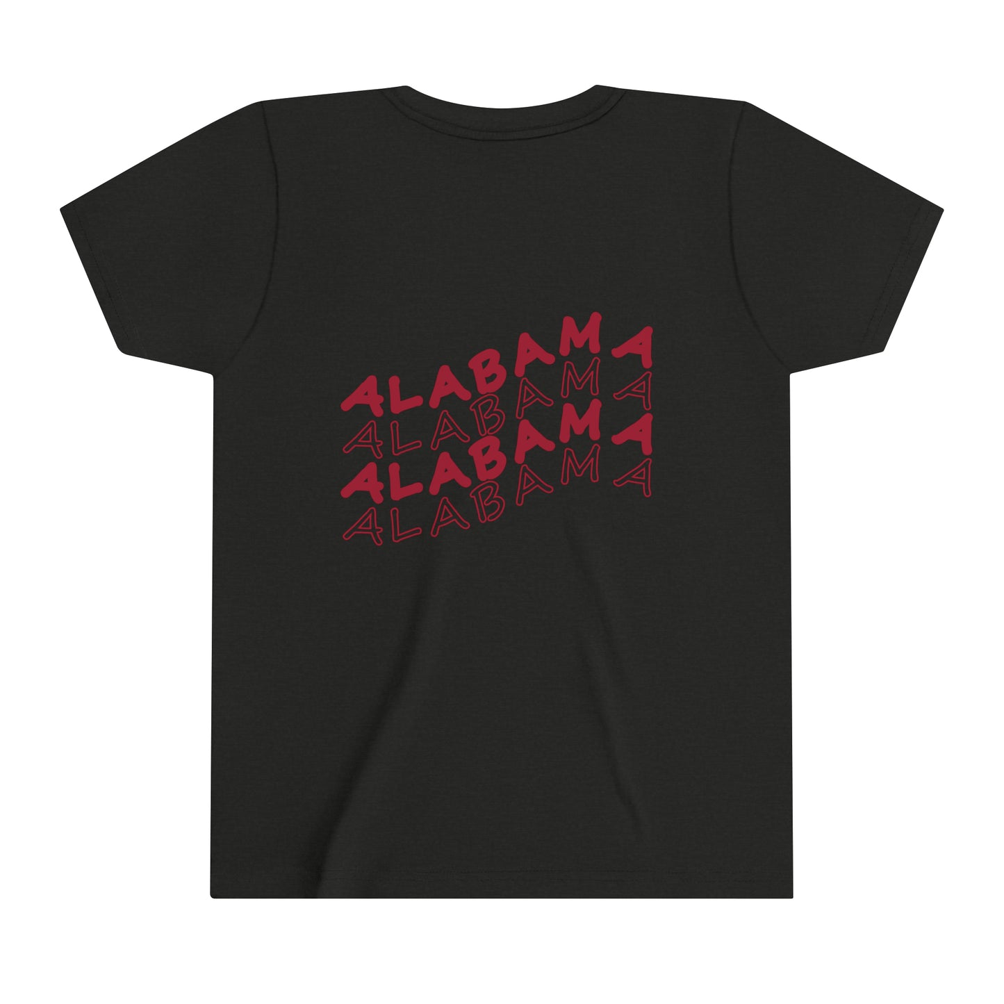 Alabama - Smiley Face - Youth Short Sleeve Tee