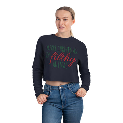 Filthy Animal - Women's Cropped Sweatshirt