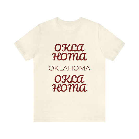 Oklahoma - Unisex Jersey Short Sleeve Tee