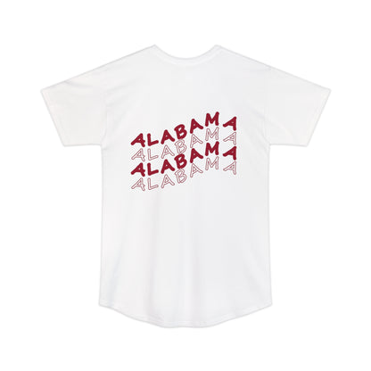 Alabama - Smiley Face - Unisex Long Body Urban Tee