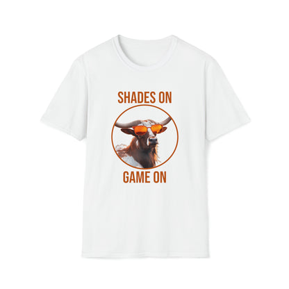 Texas - Shades On Game On - Unisex Softstyle T-Shirt