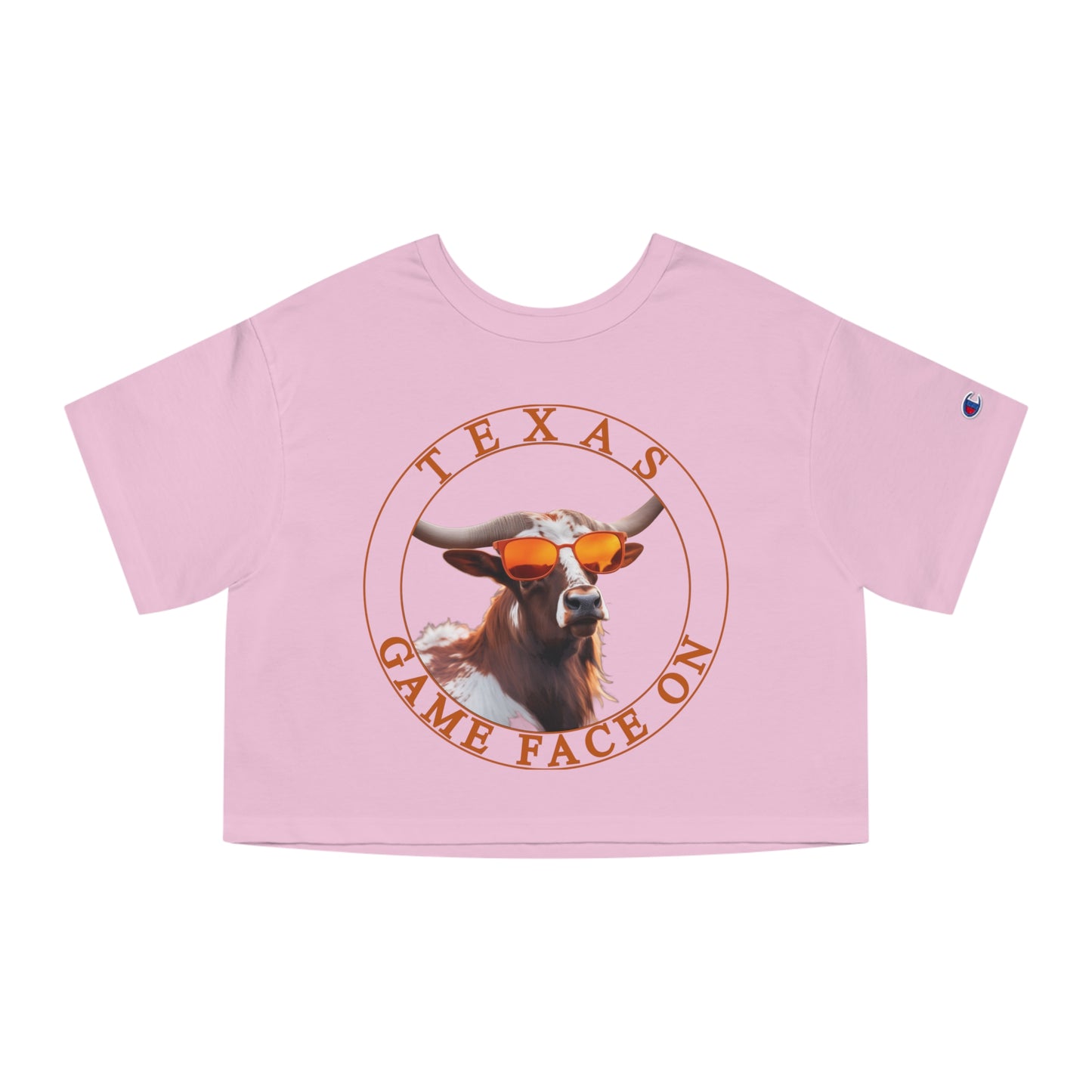 Texas - Game Face On - Women's Heritage Cropped T-Shirt