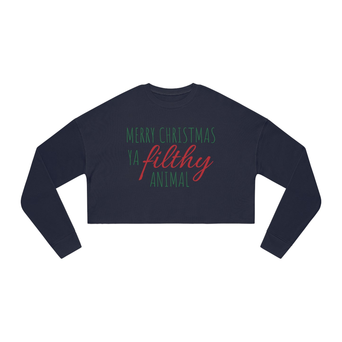 Filthy Animal - Women's Cropped Sweatshirt