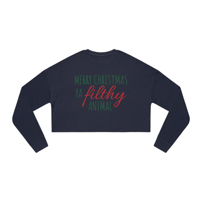 Filthy Animal - Women's Cropped Sweatshirt