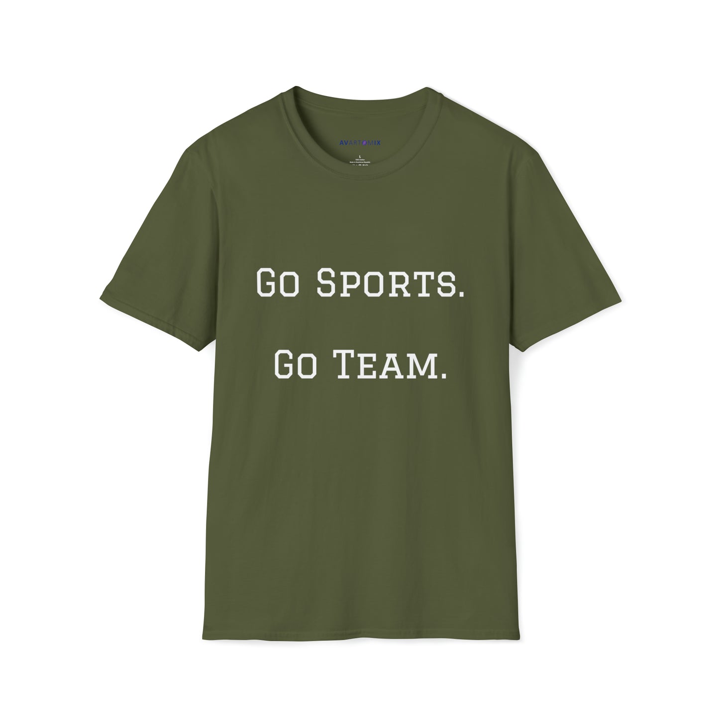 Go Sports Go Team - Unisex Softstyle T-Shirt