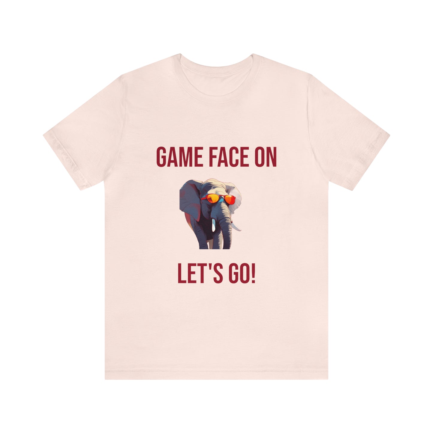 Alabama - Game Face On - Unisex Jersey Short Sleeve Tee