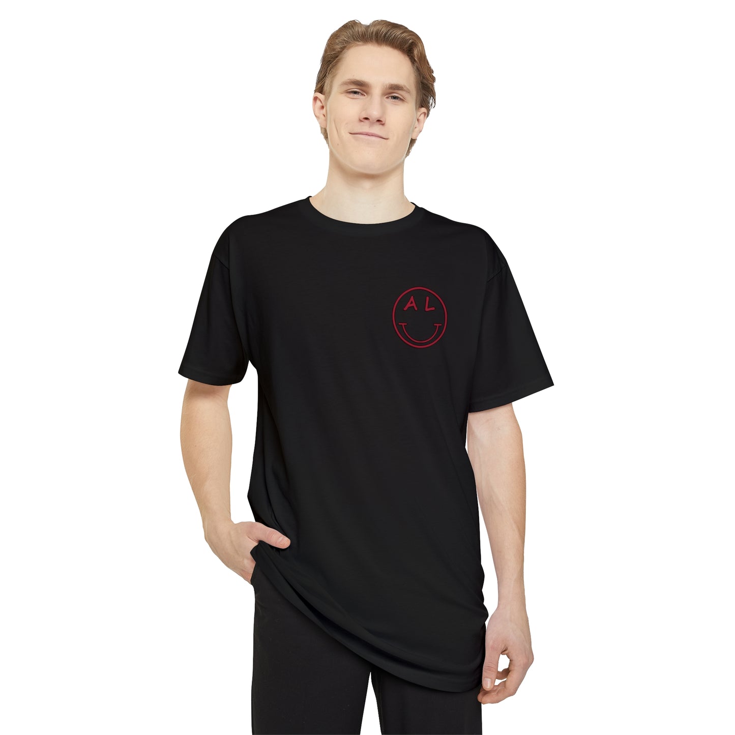 Alabama - Smiley Face - Unisex Long Body Urban Tee