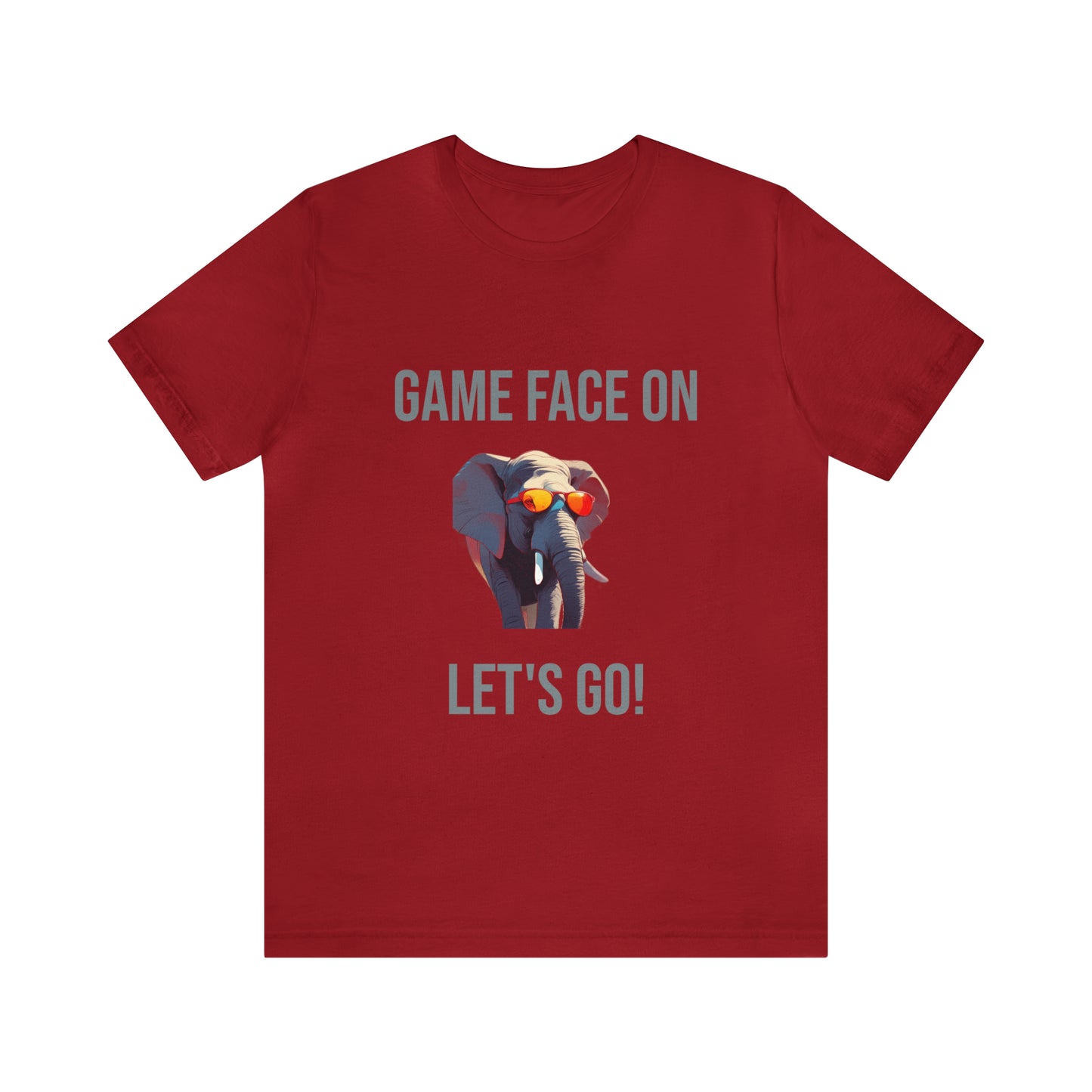 Alabama - Game Face On - Unisex Jersey Short Sleeve Tee