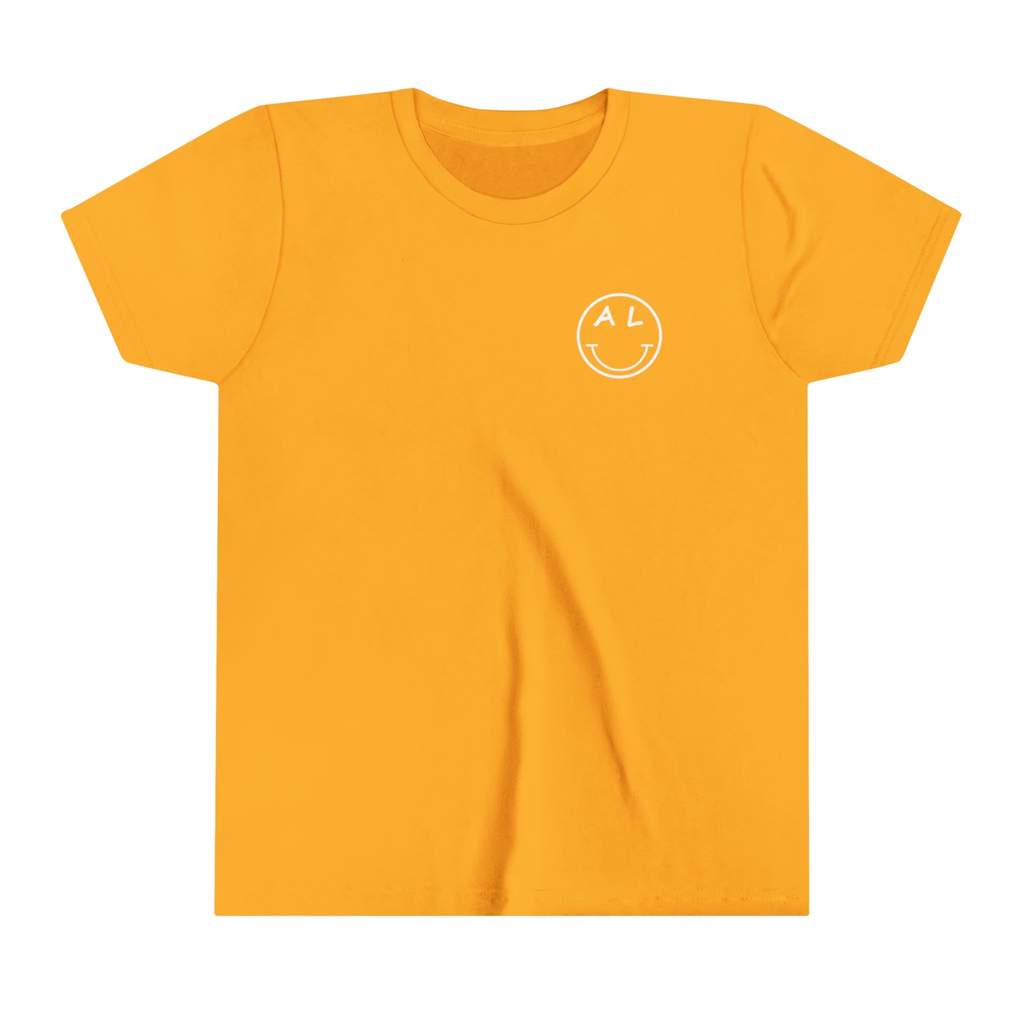 Alabama - Smiley Face - Youth Short Sleeve Tee