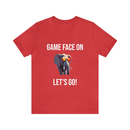 Alabama - Game Face On - Unisex Jersey Short Sleeve Tee