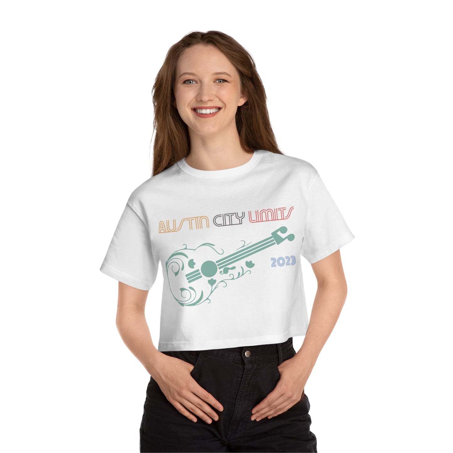 Austin - ACL - Champion Women's Heritage Cropped T-Shirt