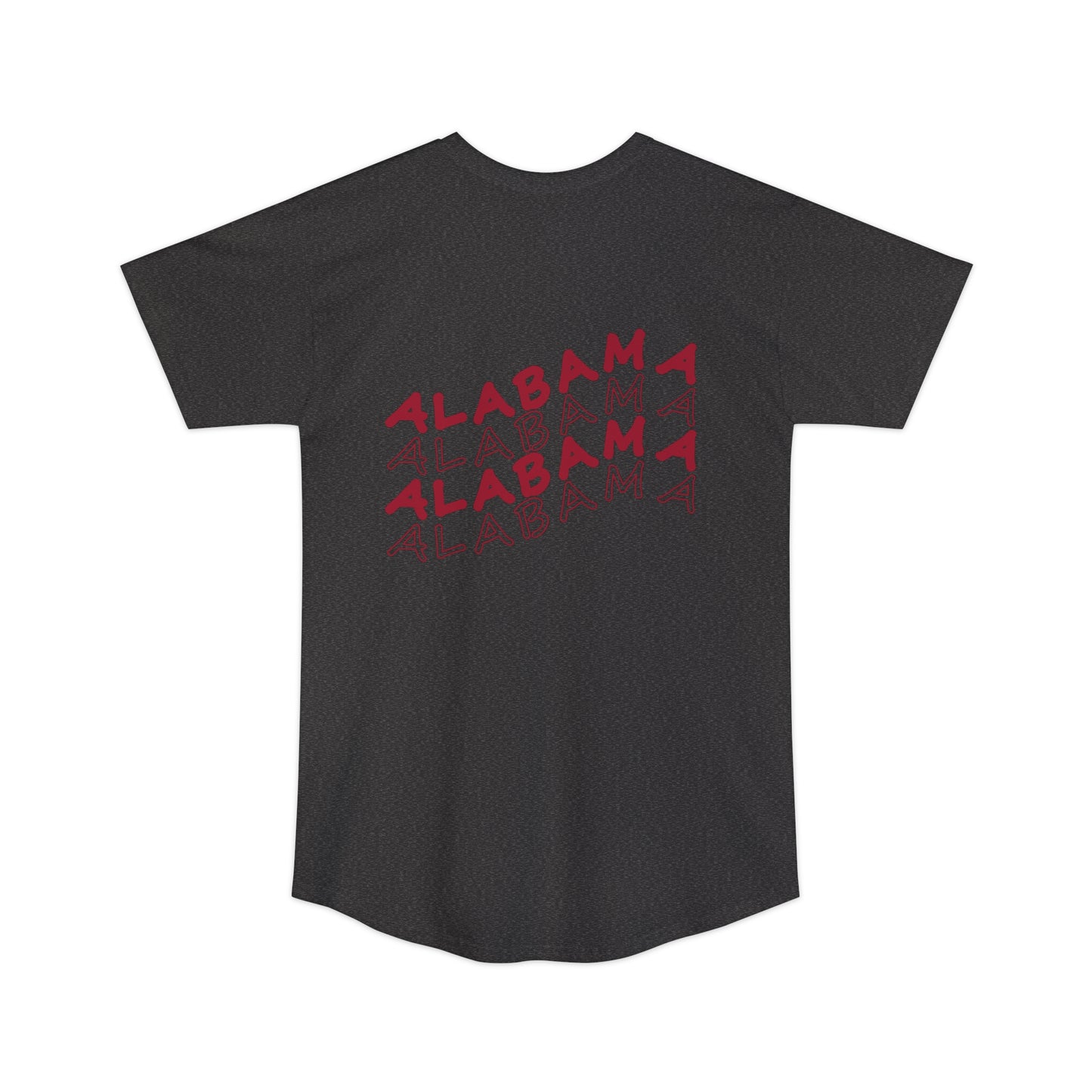 Alabama - Smiley Face - Unisex Long Body Urban Tee